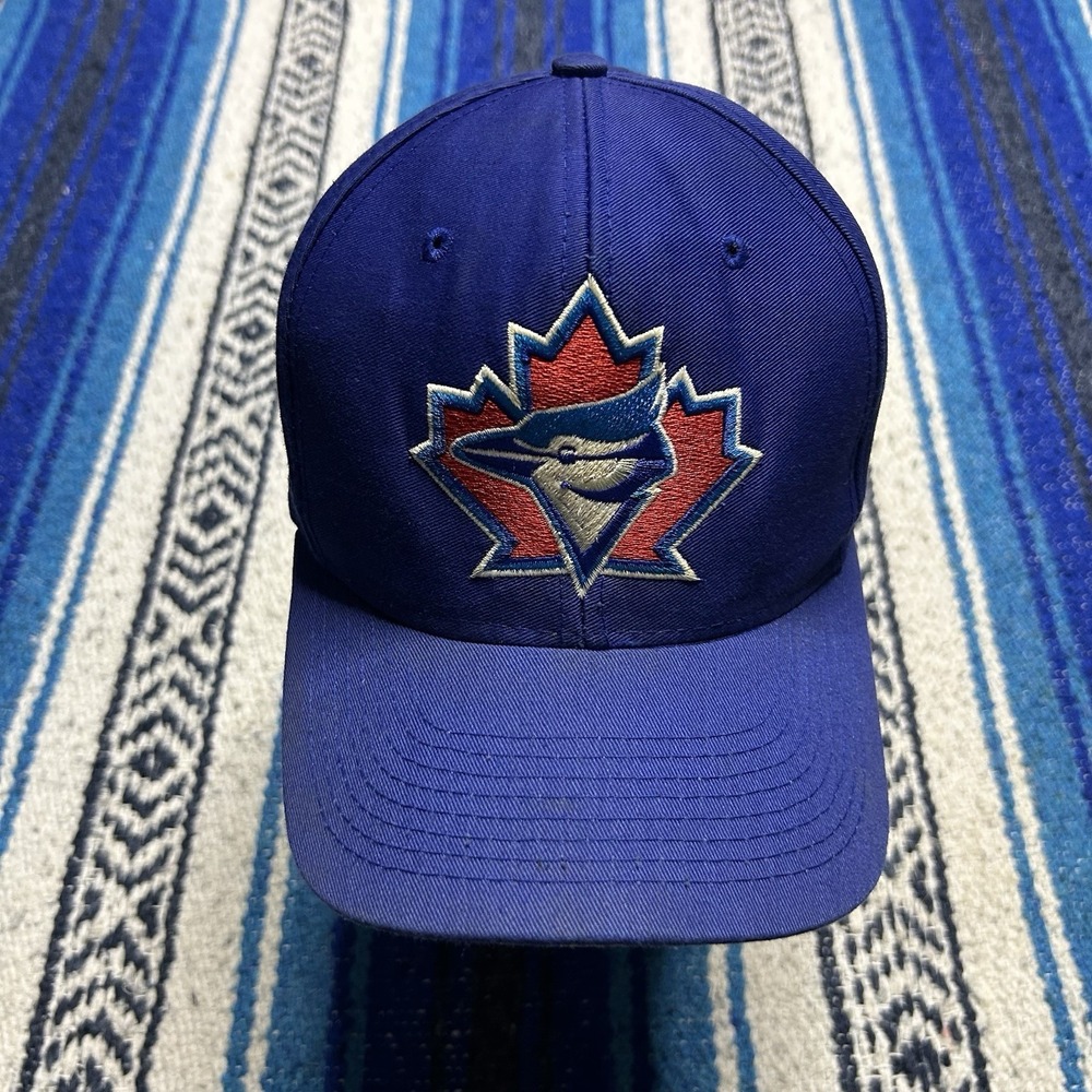 Vintage 90s Toronto Blue Jays Logo 7 Hat Snapback MLB Baseball Cap